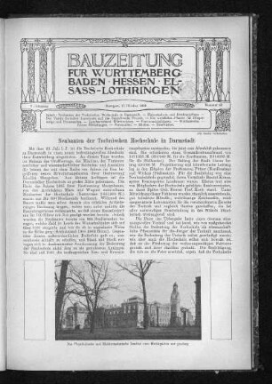 Neubauten der Technischen Hochschule Darmstadt