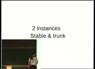 Adventure of setting common account database for a distribution infrastructure