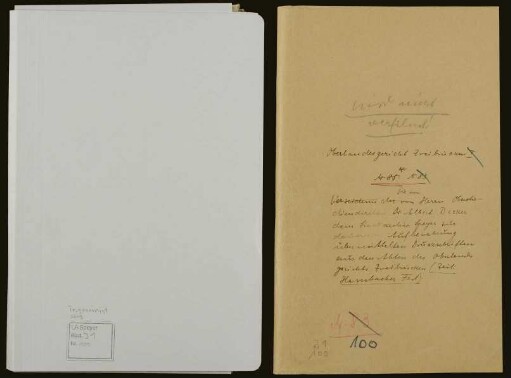Druckschriften und Briefe aus der Zeit der Hambacher Festes