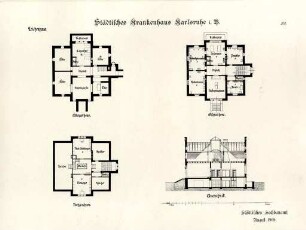 Strieder, Wilhelm. Städtisches Krankenhaus Moltkestraße