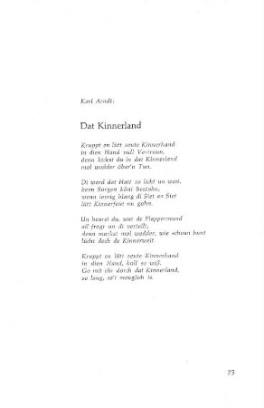 Dat Kinnerland