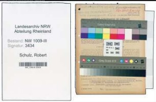 Entnazifizierung Robert Schulz , geb. 02.03.1918 (Justizinspektor)
