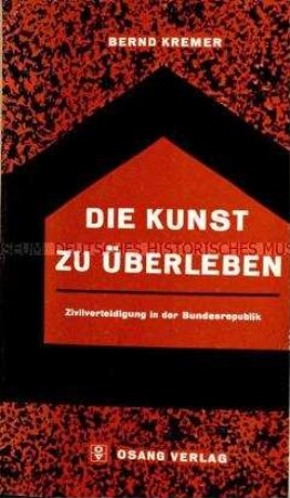 Veröffentlichung über die Zivilverteidigung in der Bundesrepublik Deutschland