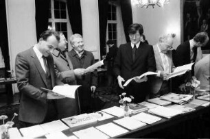 Freiburg: Erzbischöfliches Palais, Notenausstellung