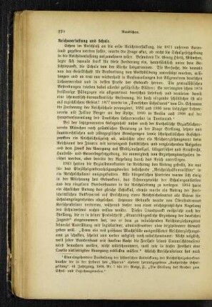 Reichsverfassung und Schule