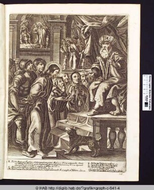 Christus vor Pontius Pilatus.