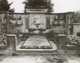Wandgrabmal der Familie Albin Göthel