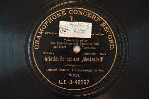 Arie des Rennée aus "Ein Maskenball"