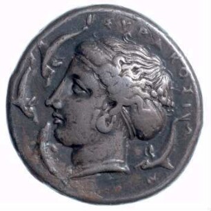 Münze, Tetradrachme, ca. 425 - 345 v. Chr.