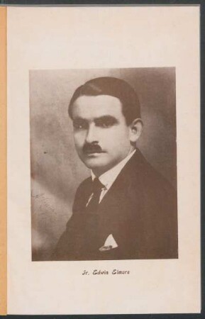 [Retrato de] Sr. Edwin Elmore