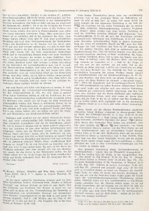 577-579 [Rezension] McKane, William, Prophets and wise men