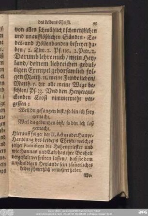 [Die andere Haupthandlung vor dem Hohenpriester Caiphas]