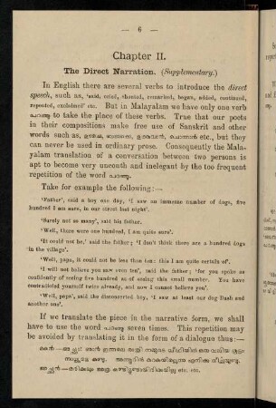 6-23, Chapter II. The direct narration (supplementary)
