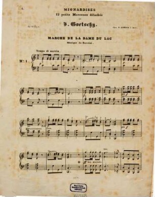 Mignardises : 12 petits morceaux détachés ; op. 25, 1