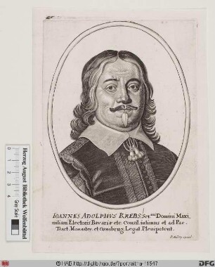 Bildnis Johann Adolph Krebs