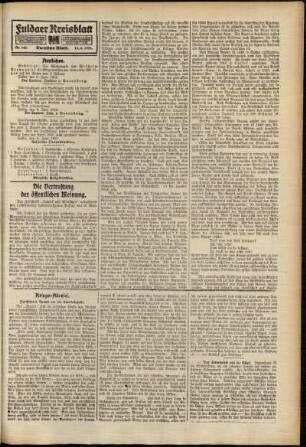 Zweite Ausgabe vom Samstag, den 19. Juni 1915.
