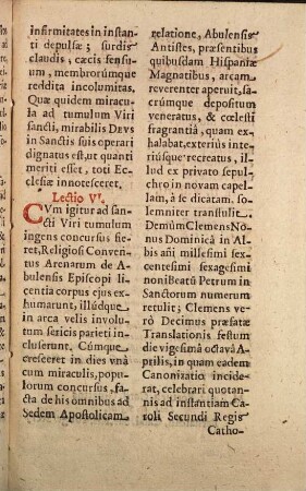 Die 28. Aprilis. In Festo Translationis Sancti Petri De Alcantara Confessoris : [Hac die 24. Januarii, 1671]