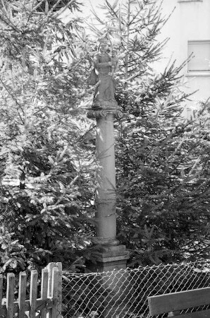 Muttergottes - Bildsäule (Muttergottes - Bildsäule); Nüsttal, Rimmelser Straße 9
