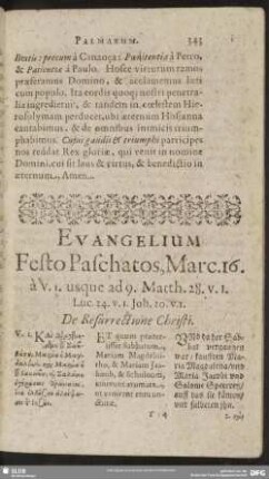 Evangelium Dominica Festo Paschatos