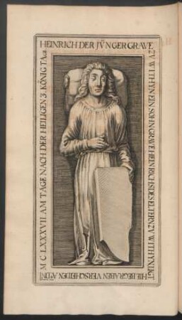 Heinricus Iunior, Heinrici Senioris Comitis in Wethyn, & Sophiae ... filius ...
