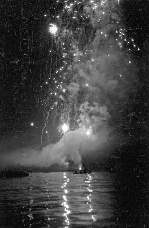 Wallhausen: am Bodensee; Feuerwerk des Seenachtfestes