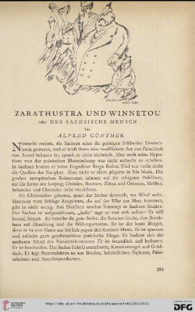 10: Zarathustra und Winnetou : oder der sächsische Mensch