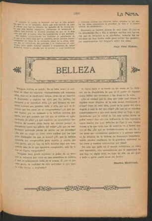 Belleza