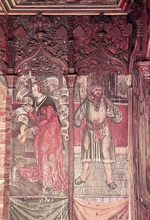 Sibylla Tiburtina und Kaiser