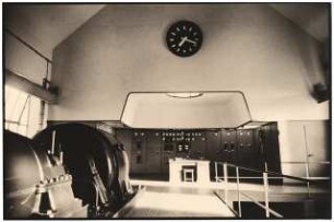 BBC (Brown, Boveri & Cie). Kraftwerk (getarnt) Ilseder Hütte, Ilsede: Maschinenraum