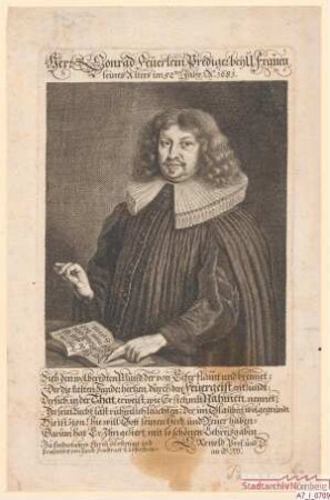 Conrad Feuerlein, Prediger an der Frauenkirche
