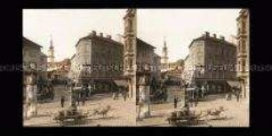 Verkehr am Taubenmarkt, Linz