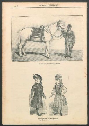 El caballo blanco de la batalla de Tarapacá.