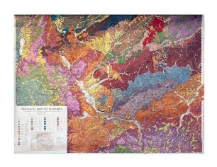 Geologische Karte des Saarlandes
