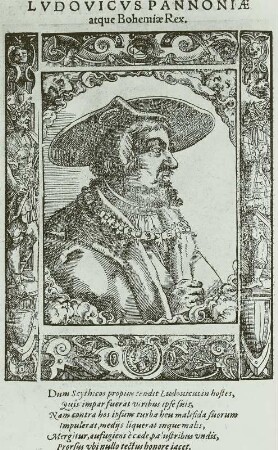 Bildnis des Königs von Ungarn und 16. Königs von Böhmen Ludwig II.
