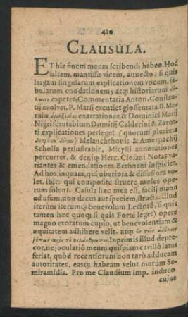 Clausula.