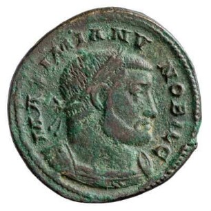 Münze, Follis, 302 - 303 n. Chr.