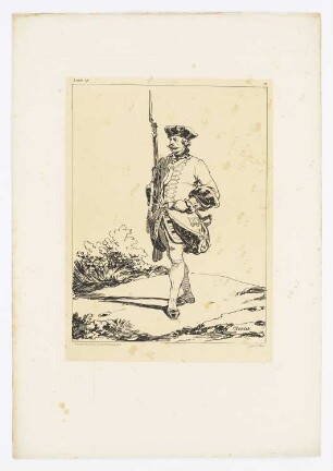 Louis XV, Blatt 28 der Folge "Federzeichnungen"