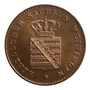 Münze, 2 Pfennig, 1863