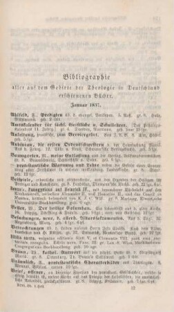 177-184 Bibliographie deutscher theologischer Bücher