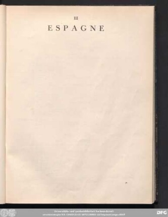 III Espagne