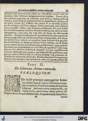 Praeloquium.