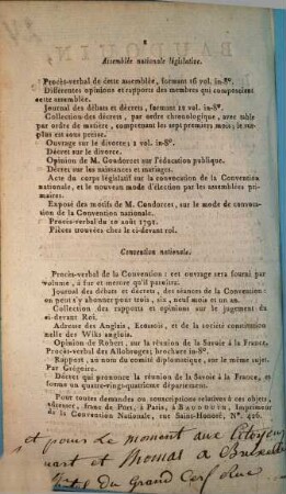 Baudouin, Imprimeur de la Convention nationale de France ...