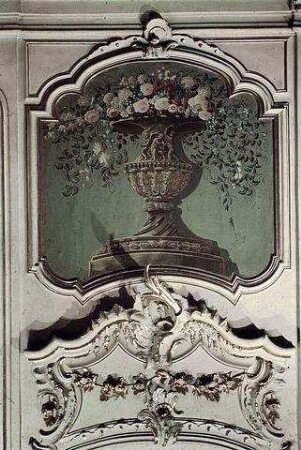 Supraporten mit Blumenstilleben