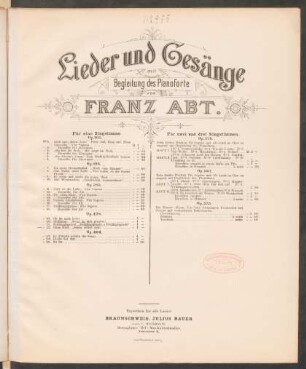 No. 22: Op. 478. No. 4: Ohne Rast : für eine Singstimme