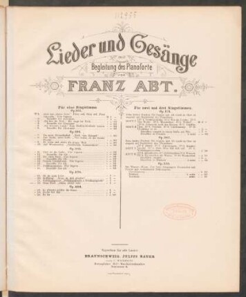 No. 22: Op. 478. No. 4: Ohne Rast : für eine Singstimme