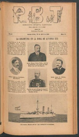 La Argentina en la boda de Alfonso XIII