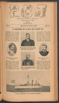 La Argentina en la boda de Alfonso XIII