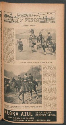 La caza á caballo : Caza y pesca