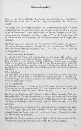Studentenschaft