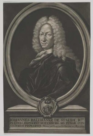 Bildnis des Iohannes Balthasar de Staudt
